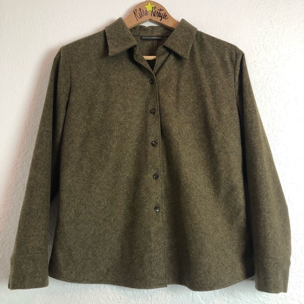 🌟 Banana Republic 🌟 100% Wool Blazer & Skirt Set